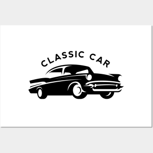 Classic car Chevy '57 Posters and Art